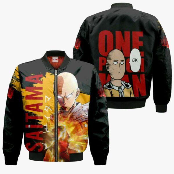Saitama Hoodie Funny and Cool OPM Anime Merch Clothes 4