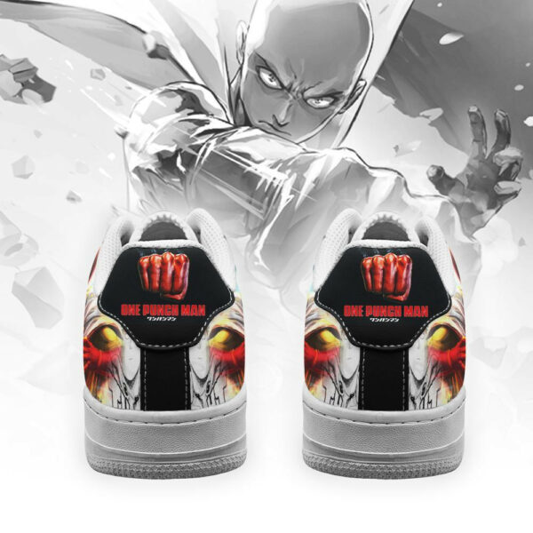 Saitama One Punch Man Shoes Anime Custom Sneakers 4
