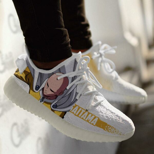 Saitama Shoes Cool One Punch Man Custom Anime Sneakers SA10 3