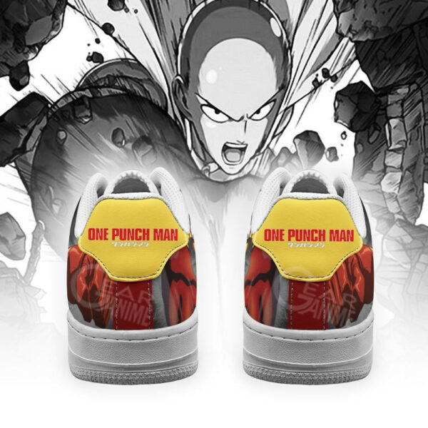 Saitama Shoes One Punch Man Anime Custom Sneakers PT09 3