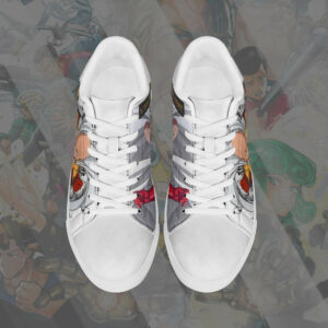Saitama Skate Shoes One Punch Man Custom Anime Sneakers SK11 6