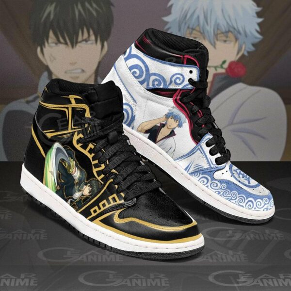 Sakata Gintoki and Toshirou Hijikata Shoes Gintama Anime Sneakers 2