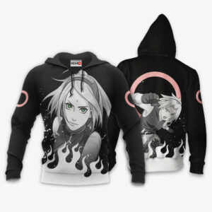 Sakura Haruno Hoodie Custom Anime Naruto Shippuden Merch Clothes 8