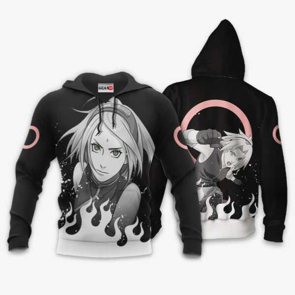 Sakura Haruno Hoodie Custom Anime Naruto Shippuden Merch Clothes 3