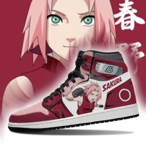 Sakura Haruno Shoes Custom Symbol Anime Sneakers For Fan 6