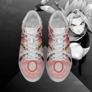 Sakura Haruno Skate Shoes Anime Custom Sneakers SK10 6