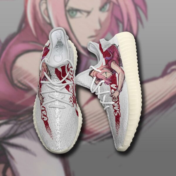 Sakura Haruno Shoes Naruto Custom Anime Sneakers SA10 2