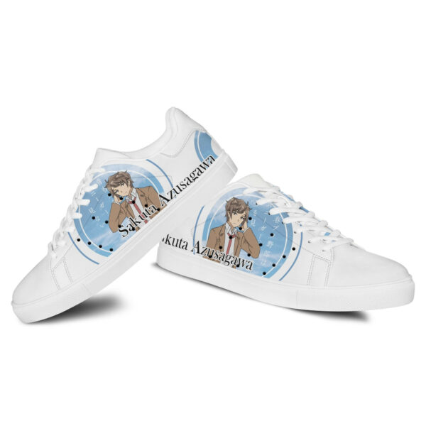 Sakuta Azusagawa Skate Shoes Custom Anime Bunny Girl Senpai Shoes 3