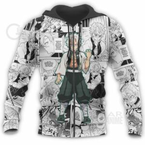 Sanemi Shinazugawa Shirt Kimetsu Anime Mix Manga Hoodie 13