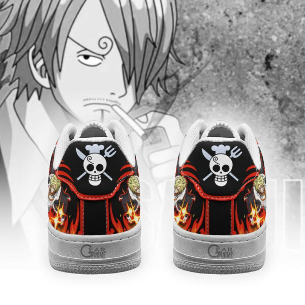 Sanji Black Leg Air Shoes Custom Anime One Piece Sneakers 3