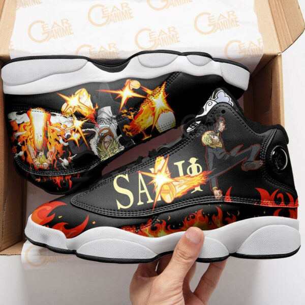 Sanji Diable Jambe Shoes Custom Anime One Piece Sneakers Fan Gift Idea 3
