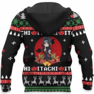 Santa Itachi Ugly Christmas Sweater Custom Naruto Anime XS12 8