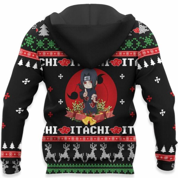 Santa Itachi Ugly Christmas Sweater Custom Naruto Anime XS12 4