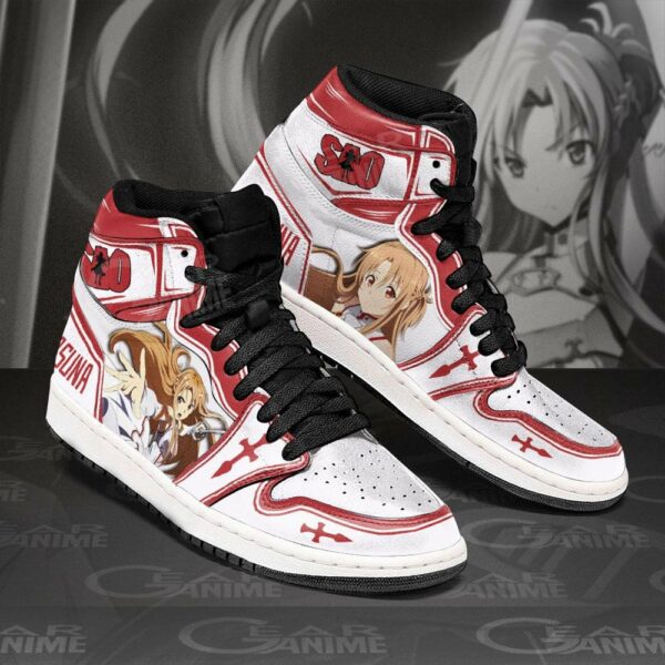 SAO Asuna Shoes Custom Anime Sword Art Online Sneakers 3