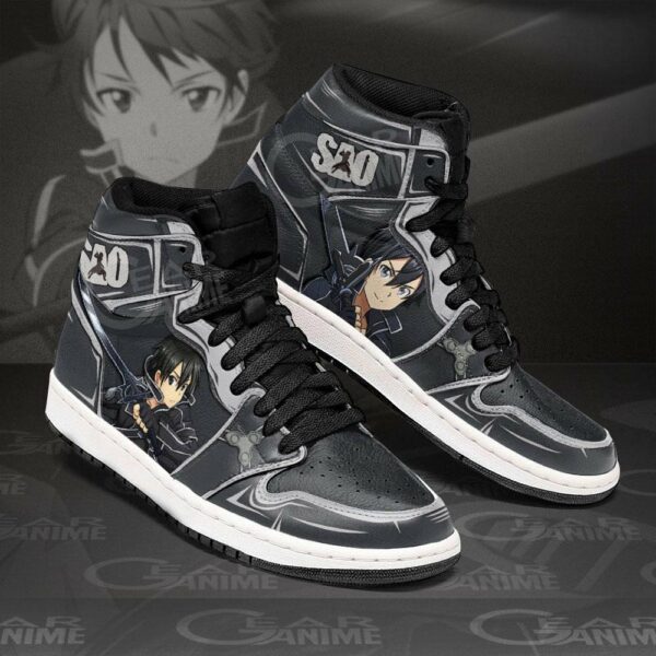 SAO Kirito Shoes Custom Anime Sword Art Online Sneakers 2