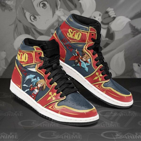 SAO Silica Shoes Custom Anime Sword Art Online Sneakers 2