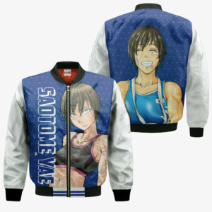 Saotome Senshu Hitakakusu Saotome Yae Hoodie Custom Anime Merch Clothes 9