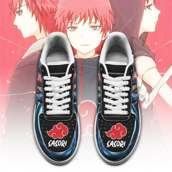 Sasori Shoes Custom Anime Sneakers Leather 2