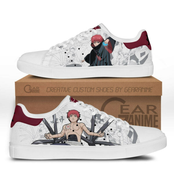 Sasori Skate Shoes Custom Naruto Anime Sneakers 1