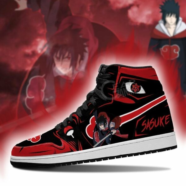 Sasuke Sneakers Akatsuki Costume Anime Shoes 3