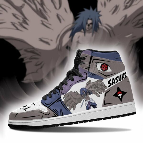Sasuke Sneakers Cursed Seal of Heaven Costume Anime Shoes 3