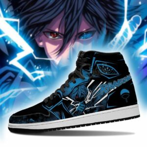 Sasuke Sneakers Skill Rinegan Eyes Anime Shoes 6