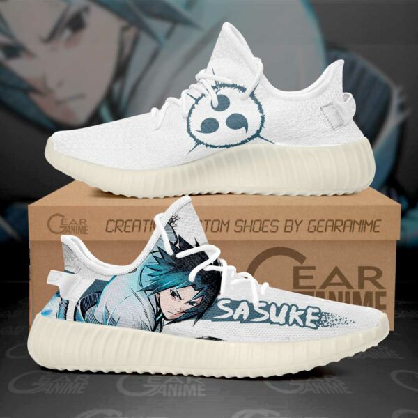 Uchiha Sasuke Shoes Sharingan Naruto Anime Shoes SA11 1