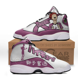 Satori Tendo JD13 Shoes Haikyuu Custom Anime Sneakers for Otaku 5