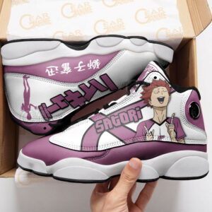 Satori Tendo JD13 Shoes Haikyuu Custom Anime Sneakers for Otaku 7