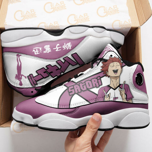 Satori Tendo JD13 Shoes Haikyuu Custom Anime Sneakers for Otaku 4