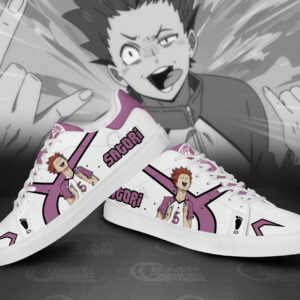 Satori Tendou Skate Shoes Custom Haikyuu Anime Sneakers 6