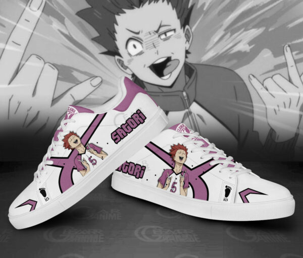 Satori Tendou Skate Shoes Custom Haikyuu Anime Sneakers 3