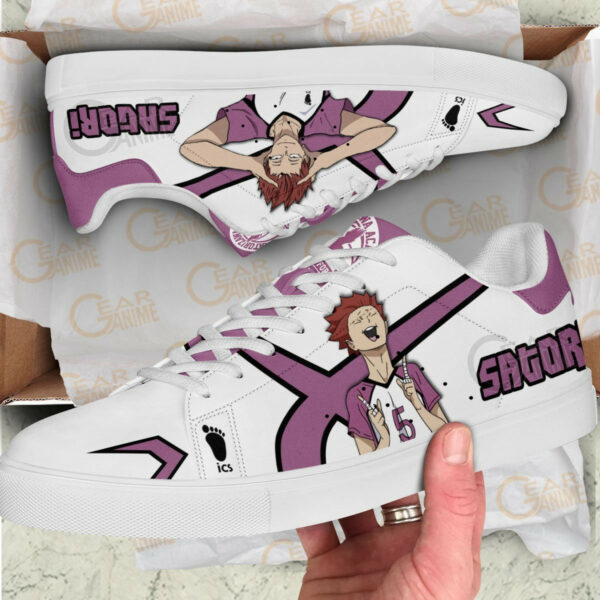 Satori Tendou Skate Shoes Custom Haikyuu Anime Sneakers 2