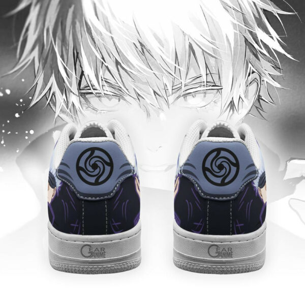 Satoru Gojo Air Shoes Custom Anime Jujutsu Kaisen Sneakers 4