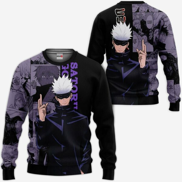 Satoru Gojo Hoodie Custom Jujutsu Kaisen Anime Merch Clothes Manga Style 2