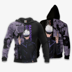 Satoru Gojo Hoodie Custom Jujutsu Kaisen Anime Merch Clothes Manga Style 8