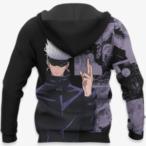 Satoru Gojo Hoodie Custom Jujutsu Kaisen Anime Merch Clothes Manga Style 10