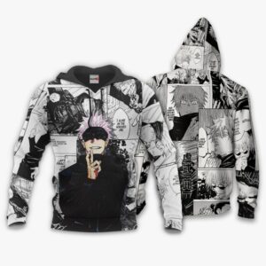 Satoru Gojo Hoodie Custom Jujutsu Kaisen Anime Mix Manga Shirts 8