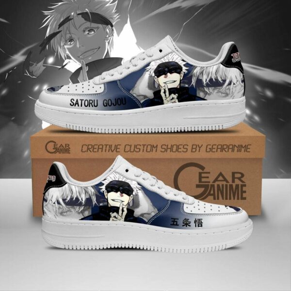 Satoru Gojou Jujutsu Kaisen Air Shoes Custom Anime Sneakers 1