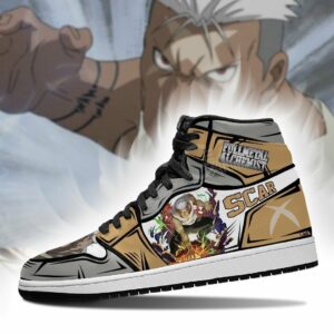 Scar Fullmetal Alchemist Shoes Anime Custom Sneakers Fan Gift 5