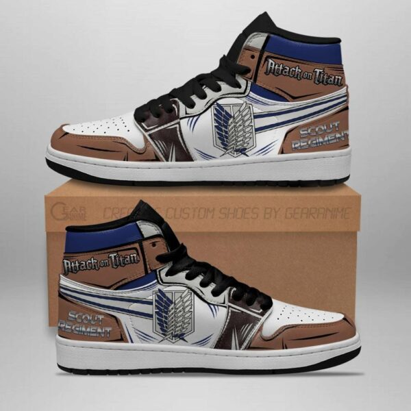 Scout Regiment Shoes Attack On Titan Anime Shoes 1