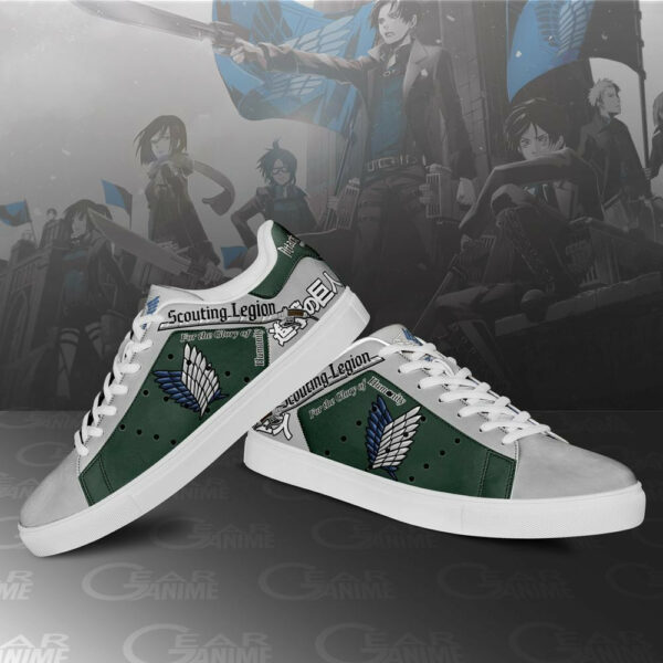 Scouting legion Skate Shoes Attack On Titan Anime Sneakers SK10 4