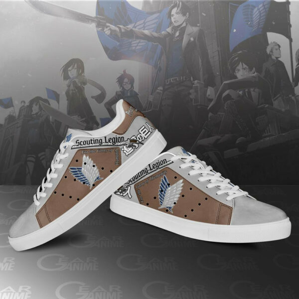 Scouting legion Skate Shoes Uniform Attack On Titan Anime Sneakers SK10 3