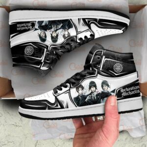 Sebastian Michaelis Shoes Custom Anime Black Butler Sneakers 7