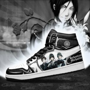 Sebastian Michaelis Shoes Custom Anime Black Butler Sneakers 6