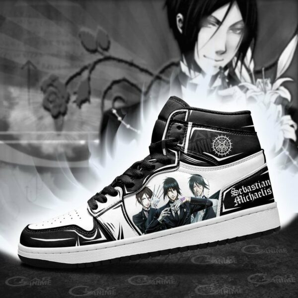 Sebastian Michaelis Shoes Custom Anime Black Butler Sneakers 3