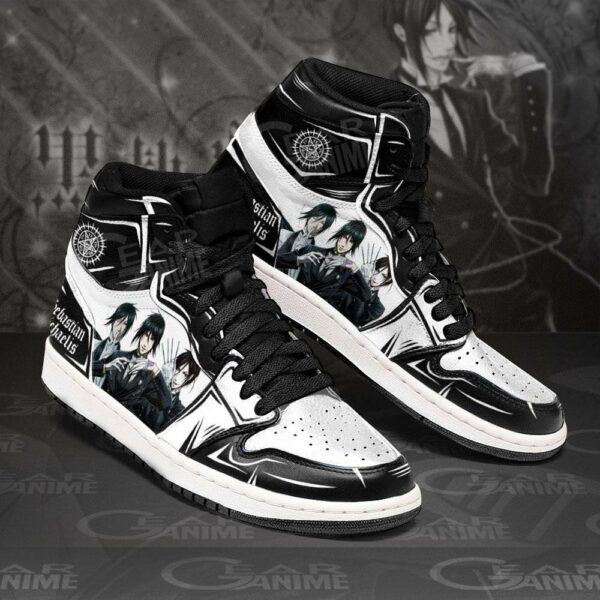 Sebastian Michaelis Shoes Custom Anime Black Butler Sneakers 2