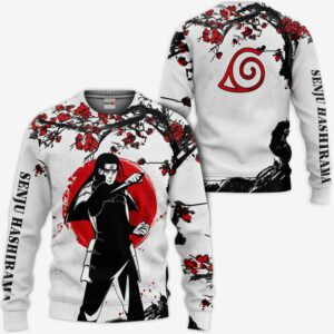 Senju Hashirama Hoodie Japan Style Custom Naruto Anime Shirts 7