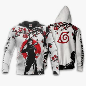 Senju Hashirama Hoodie Japan Style Custom Naruto Anime Shirts 8