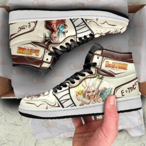 Senku Ishigami Shoes Custom Anime Dr. Stone Sneakers 7